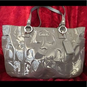 Gray Coach Purse